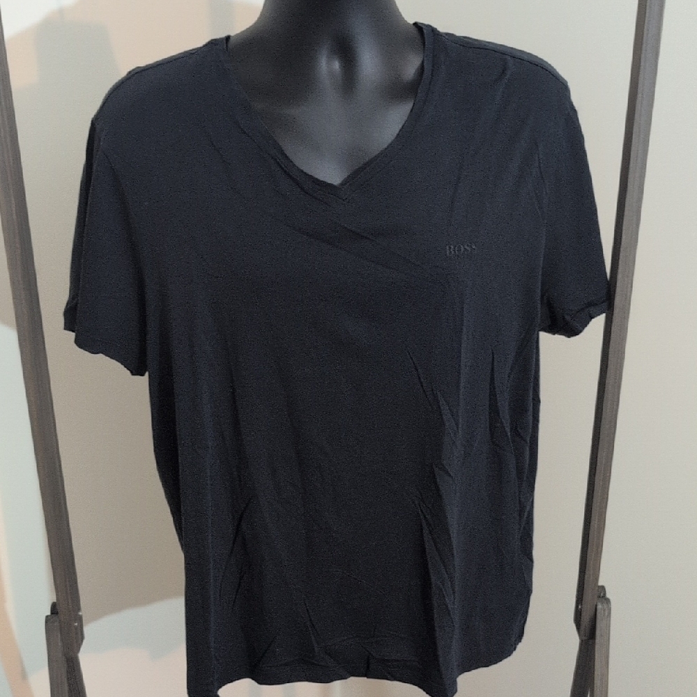 Hugo Boss | Black Short Sleeve Slim Fit Tee